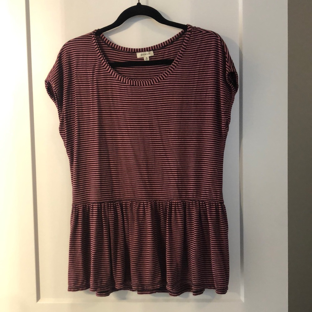 Max Studio peplum top